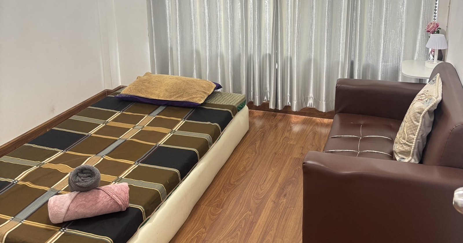 ห้องนวดส่วนตัวของร้านนวด ศรีชา เก้ากิโล